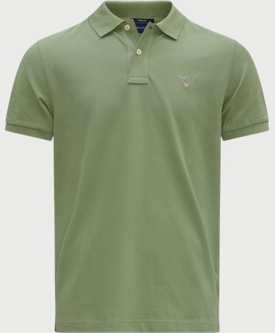 Gant T-shirts ORIGINAL RIQUE SS RUGGER 2201 Green